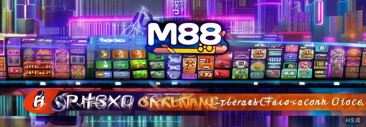 Banner promosi M88 Sportsbook menampilkan berbagai bonus taruhan olahraga seperti cashback dan freebet