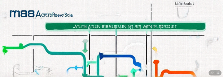 Ilustrasi diagram alur akses melalui berbagai link alternatif M88 Asia menuju platform utama