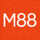 M88 Logo White